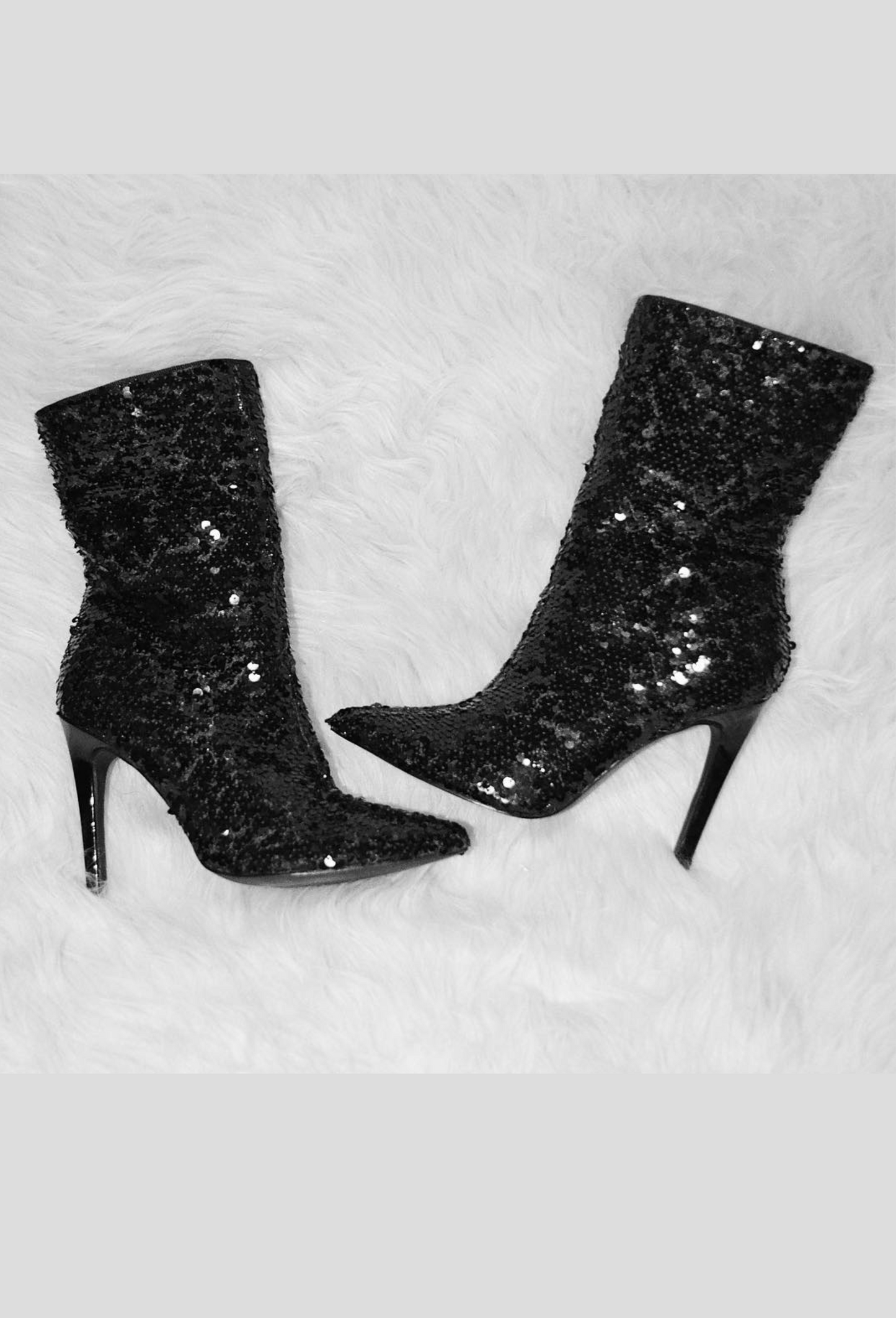 Carry Sequin Booties