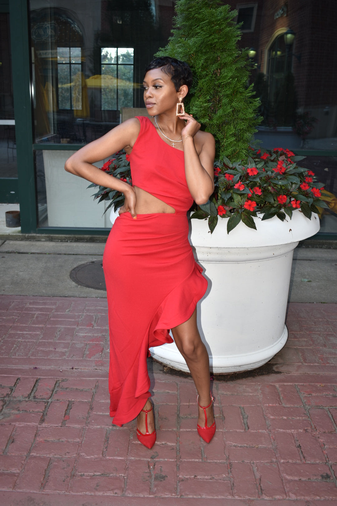 Red Salsa Dress – Boutique By Taylor Monae